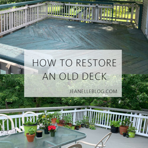How to Restore Your Old Deck