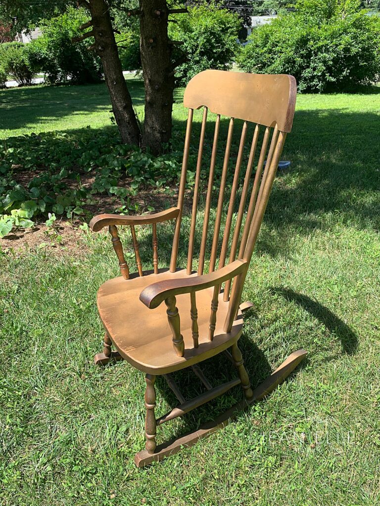 rocking chair redo