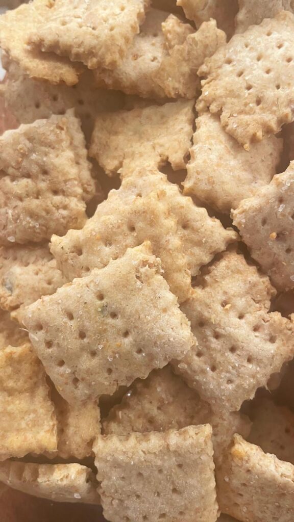 eincorn sourdough crackers