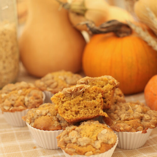 Sourdough Pumpkin Muffins